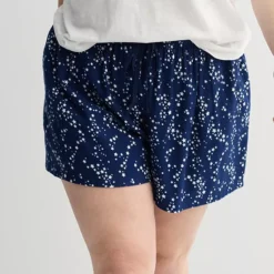 Women's Sonoma Goods For Life® Flannel Pajama Boxer Shorts -Sonoma Goods For Life Shop 7647840 Ivory Galaxy