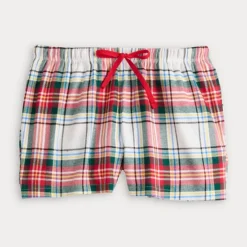 Women's Sonoma Goods For Life® Flannel Pajama Shorts -Sonoma Goods For Life Shop 7647841 ALT4