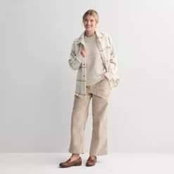 Women's Sonoma Goods For Life® Corduroy Utility Wide Leg Pants -Sonoma Goods For Life Shop 7647898 ALT3