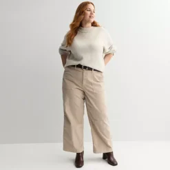 Plus Size Sonoma Goods For Life® Corduroy Utility Wide Leg Pants 11 Plus Size Sonoma Goods For Life® Corduroy Utility Wide Leg Pants -Sonoma Goods For Life Shop 7647902 ALT3