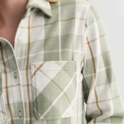 Women's Sonoma Goods For Life® Knit Plaid Shirt -Sonoma Goods For Life Shop 7649197 ALT2