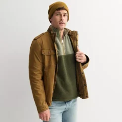 Men's Sonoma Goods For Life® Arctic Fleece Half-Zip Pullover -Sonoma Goods For Life Shop 7653780 ALT3