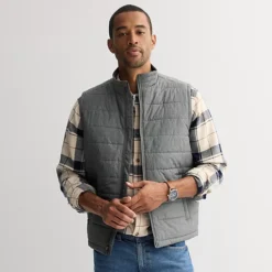 Men's Sonoma Goods For Life® Puffer Vest -Sonoma Goods For Life Shop 7658042 Grey Heather