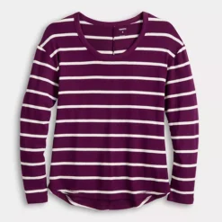 Women's Sonoma Goods For Life® Cozy Tunic Tee -Sonoma Goods For Life Shop 7660787 ALT4