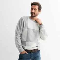 Men's Sonoma Goods For Life® Crew Sweatshirt -Sonoma Goods For Life Shop 7669614 Grey Heather