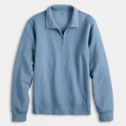 Men's Sonoma Goods For Life® Quarter Zip Sweatshirt -Sonoma Goods For Life Shop 7669615 ALT4