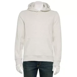 Men's Sonoma Goods For Life® Adaptive Supersoft Fleece Hoodie -Sonoma Goods For Life Shop 7670525 Light Grey Heather