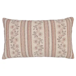 Sonoma Goods For Life® Red Woven Floral Decorative Throw Pillow