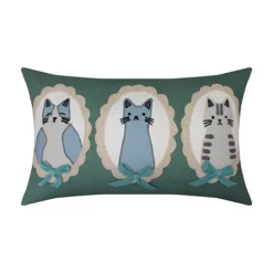 Sonoma Goods For Life® Cat Design Decorative Throw Pillow