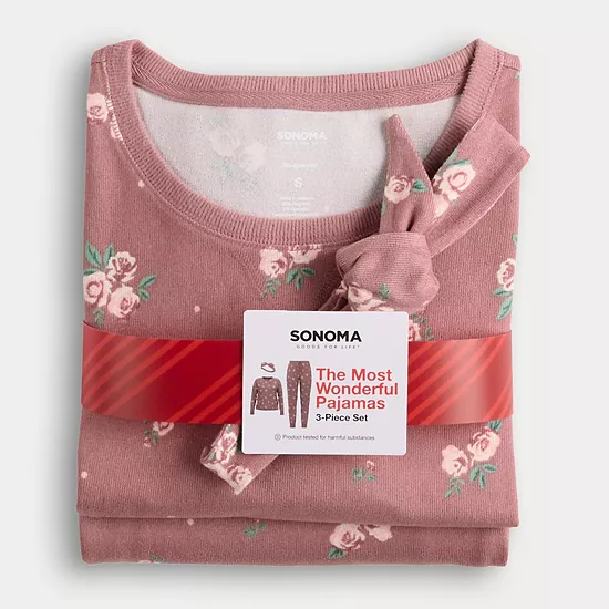 Petite Sonoma Goods For Life® Pajama Top & Pajama Bottoms Sleep Set 6 Petite Sonoma Goods For Life® Pajama Top & Pajama Bottoms Sleep Set - Image 4