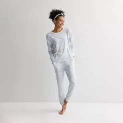 Petite Sonoma Goods For Life® Pajama Top & Pajama Bottoms Sleep Set 19 Petite Sonoma Goods For Life® Pajama Top & Pajama Bottoms Sleep Set -Sonoma Goods For Life Shop 7711976 Blue Fairisle