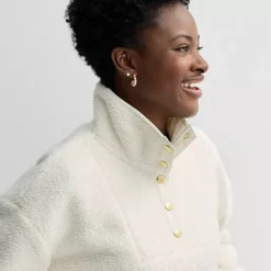 Women's Sonoma Goods For Life® Faux Shearling Pullover -Sonoma Goods For Life Shop 7715216 ALT2