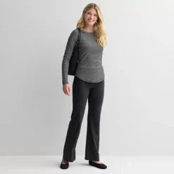 Women's Sonoma Goods For Life® High Rise Flare Leggings -Sonoma Goods For Life Shop 7721444 ALT3