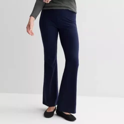 Women's Sonoma Goods For Life® High Rise Flare Leggings -Sonoma Goods For Life Shop 7721444 Sea Power 1