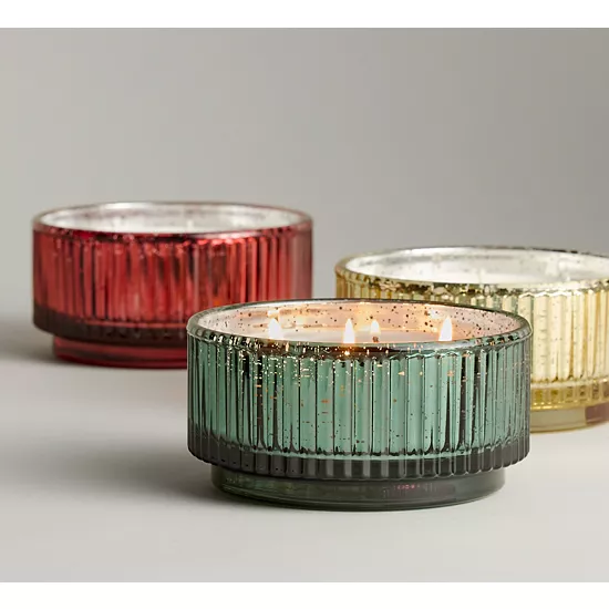 Sonoma Goods For Life® Winter Berry & Spruce Decorative Glass Candle 6 Sonoma Goods For Life® Winter Berry & Spruce Decorative Glass Candle - Image 4