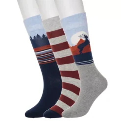 Men's Sonoma Goods For Life® 3-pk. Crew Socks -Sonoma Goods For Life Shop 7734974 Nature Horizon